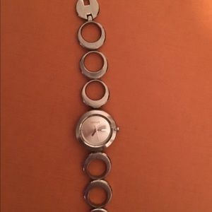 DKNY silver watch